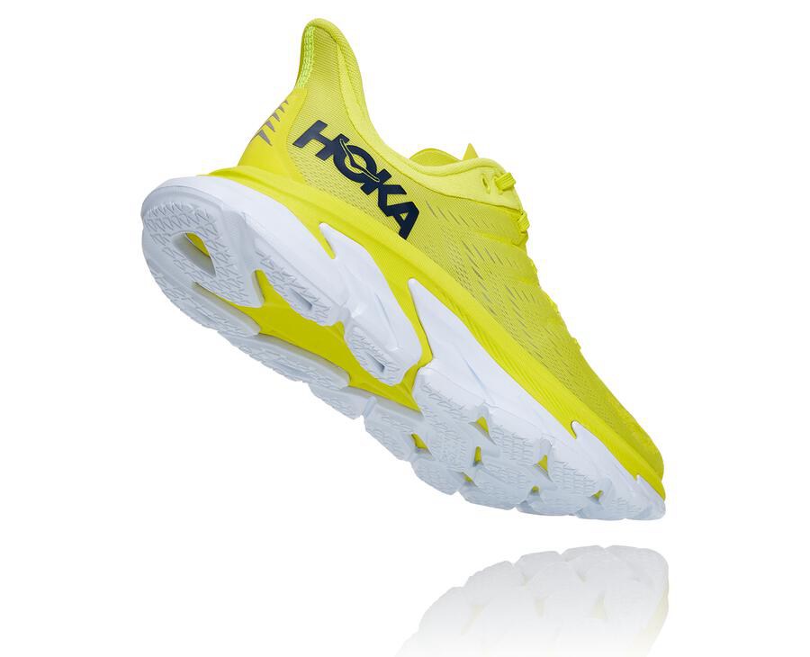 Tenis Hoka One One Hombre Fluorescentes - Clifton Edge - FWKO42316